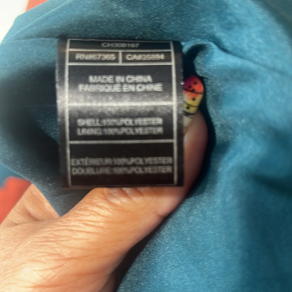 Cupcakes &‎ Cashmere Sybella Shift Dress Women XS sheer long sleeve floral print - Picture 11 of 12